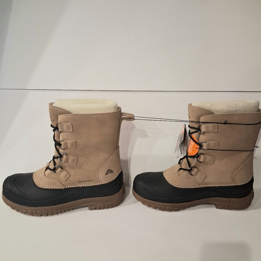 Ozark Trail Beige Snow Boots